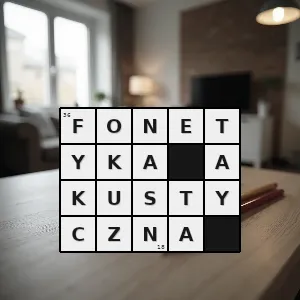 Hasło krzyżówkowe dział nauki o języku zajmujący się badaniem dźwięku ze względu na fizyczne właściwości fal wytwarzanych przy mówieniu takich jak częstotliwość długość fali wysokość amplituda itp - fonetyka akustyczna – rozwiązanie, synonimy, podpowiedzi i definicje krzyżówkowe